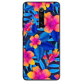 Ốp lưng in cho Xiaomi K20/ K20 Pro/ Mi 9T Mẫu Hoa Lá Xanh