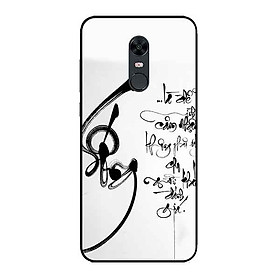 Ốp Lưng in cho Xiaomi Redmi 5 Plus Mẫu Thư Pháp SỐNG - Hàng Chính Hãng