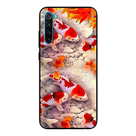 Ốp Lưng in cho Xiaomi Redmi Note 8 Mẫu Chú Cá Chép Nhật - Hàng Chính Hãng