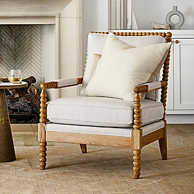 Ghế sofa đơn Châu Âu cổ điển Juno Sofa 