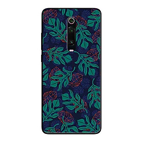 Ốp Lưng in cho Xiaomi Redmi K20 Mẫu Hoa Văn Lá - Hàng Chính Hãng