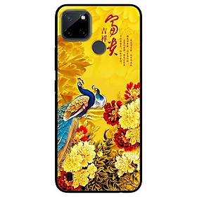 Ốp lưng dành cho Realme C21Y - C25Y mẫu Công Và Hoa