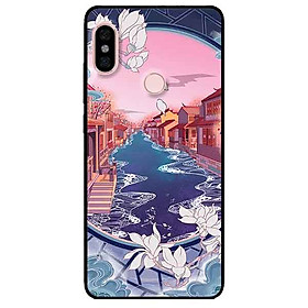 Ốp lưng in cho Xiaomi Redmi Note 5 Pro Mẫu Khung Cảnh