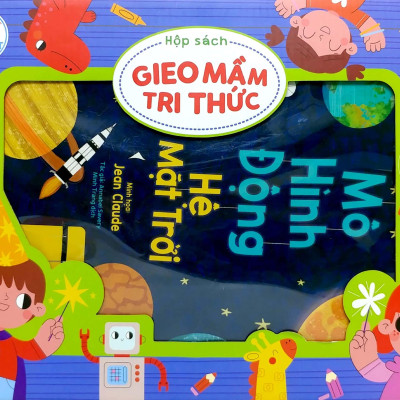Box Set Gieo Mầm Tri Thức 16 : Truyện Stem Mô Hình Động (Bộ 4 Cuốn)