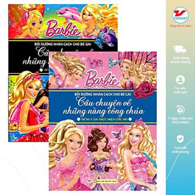 Sách - Barbie Bồi Dưỡng Nhân Cách Cho Bé Gái - Chọn Lẻ 2 Chủ Đề - Tân Việt Books