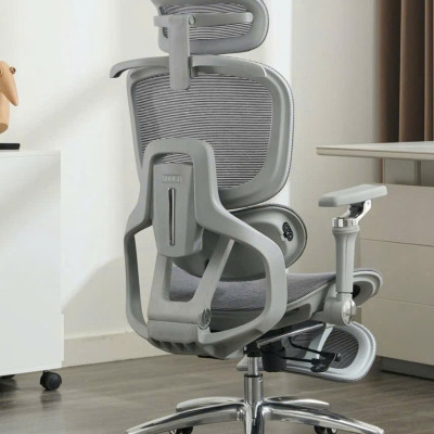 Ghế Công Thái Học Cao Cấp New Beginning 816-5 – Tựa Đầu, Đỡ Lưng, Gác Chân, Massage & Thông Gió