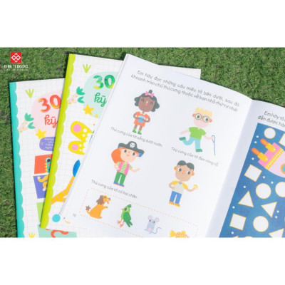 Sách - 30 Hoạt Động Rèn Luyện Kỹ Năng Tư Duy Cho Trẻ - Suy Luận Logic Cho Trẻ Từ 3 - 9 Tuổi - Đinh Tị Books