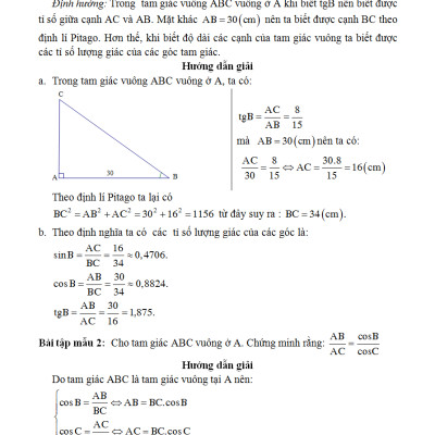 BÀI TOÁN QUA CÁC KÌ THI HỌC SINH GIỎI VÀ LUYỆN THI VÀO LỚP 10 CHUYÊN HÌNH HỌC 9_KV