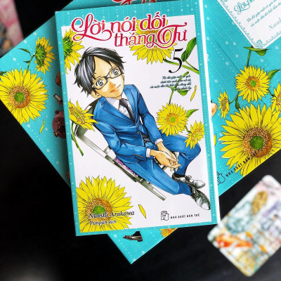 Boxset Lời Nói Dối Tháng Tư - Tặng Kèm 2 Card Nhựa Hình Nhân Vật (Bộ 12 Tập)