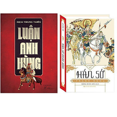 Combo Luận Anh Hùng (Tái Bản 2020)+Hán Sở Tranh Hùng
