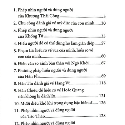 Thuật Nhìn Người Của Thánh Hiền (SB)