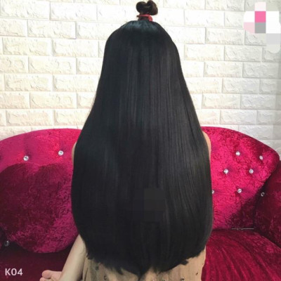 Tóc giả kẹp nữa đầu 3/4 chữ u dáng dài cao cấp