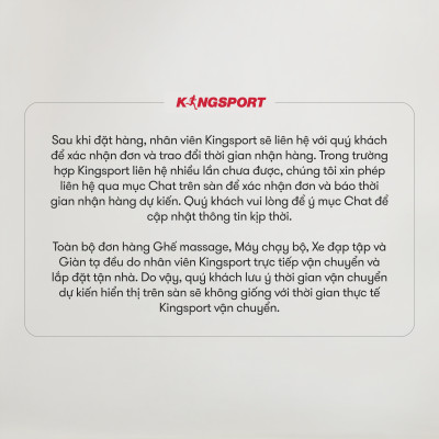 CHỈ GIAO MIỀN NAM I Ghế massage KINGSPORT G12 công nghệ mới Kingtech Touch Pro, 25 bài massage tự động