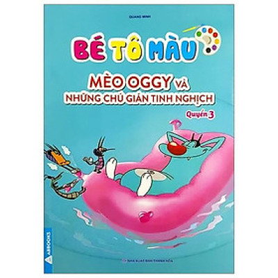 Bé Tập Tô Màu - Mèo OGGY & Và những chú gián tinh nghịch 3