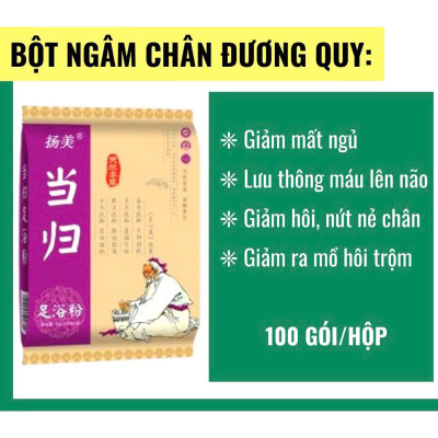100 Túi Lọc Thảo Dược Ngâm Chân Dành Cho Người Đau Khớp, Mất Ngủ Giúp Hết Tê Buồn Tay Chân, Giải Tỏa Căng Thẳng 