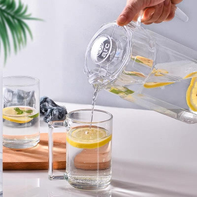 Bộ cốc (ly) bia Luminarc Fitness 6 chiếc có quai 450ml, chống bám màu, bám mùi hiệu quả - L8042*6