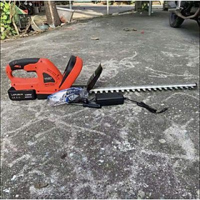 Máy cắt tỉa hàng rào cây cảnh LAPUSEN động cơ lõi đồng 100% - Công suất 1800W - Dùng chung chân pin thông dụng