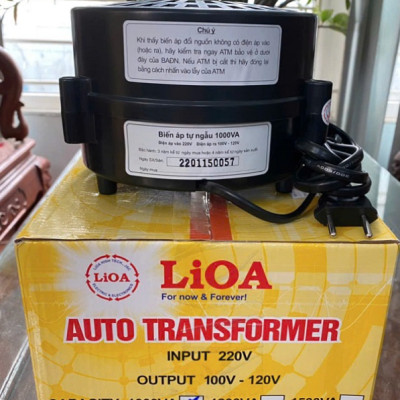 Biến Áp Đổi Nguồn Hạ Áp 1P - 1.0kVA Lioa DN010