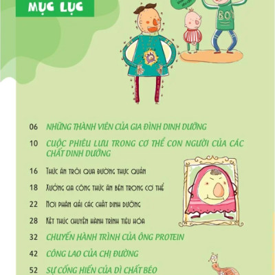 Gia Đình Dinh Dưỡng - Thức Ăn Cùng Các Yếu Tố Dinh Dưỡng