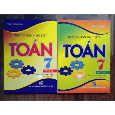 Sách - Combo Hướng Dẫn Học Tốt Toán Lớp 7 - Tập 1 + 2 (Bám Sát SGK Cánh Diều)