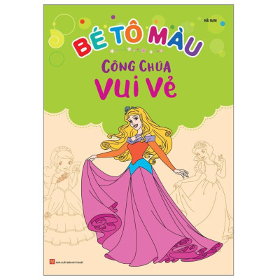 Sách Combo Bé Tô Màu Công Chúa Túi 6 Cuốn - Minh Long