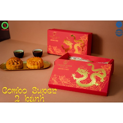 COMBO SUPER A2 -Bánh Trung Thu Thành Long (300g) - 2 BÁNH - VIỆT NAM