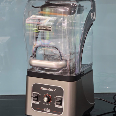 Máy xay sinh tố công nghiệp chống ồn 3L Raiden RD-630, công suất 2680W xay đá, gia vị, rau má, nước sốt, hạt khô-Hàng chính hãng