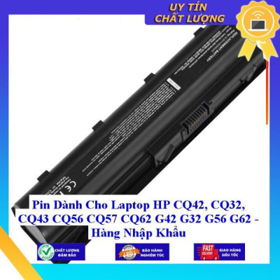 Pin dùng cho Laptop HP CQ42 CQ32 CQ43 CQ56 CQ57 CQ62 G42 G32 G56 G62 - Hàng Nhập Khẩu MIBAT103