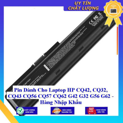 Pin dùng cho Laptop HP CQ42 CQ32 CQ43 CQ56 CQ57 CQ62 G42 G32 G56 G62 - Hàng Nhập Khẩu MIBAT103