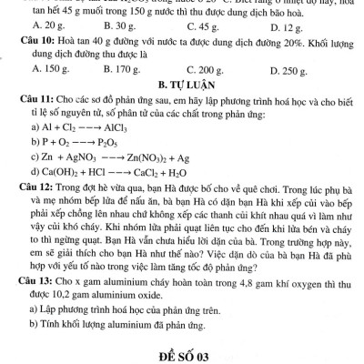 Tuyển Tập Đề Kiểm Tra Định Kì Khoa Học Tự Nhiên Lớp 8 (Dùng Chung Cho Các Bộ SGK Hiện Hành) _HA