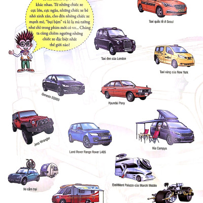 Bộ Sưu Tập Phương Tiện Giao Thông Kì Thú - Những Chiếc Xe Đặc Biệt Nhất