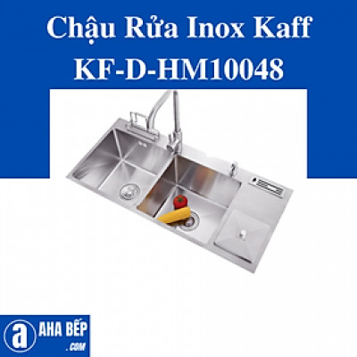 CHẬU RỬA INOX KAFF KF-D-HM10048. Hãng Chính Hãng 