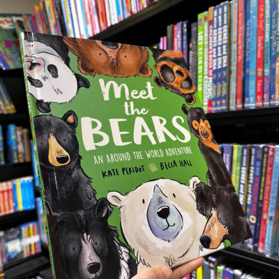 Sách - Meet the Bears: An around the world adventure by Kate Perido - Sách ngoại văn, sách thiếu nhi tiếng Anh, bìa cứng