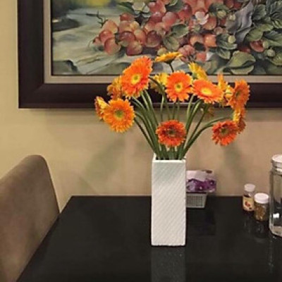 Lọ hoa 3D  dáng miệng vuông