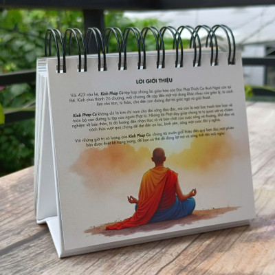 Kinh Pháp Cú - HT Thích Minh Châu dịch (bản cao cấp, in màu)