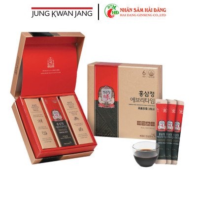 Tinh Chất Hồng Sâm Hàn Quốc KGC Jung Kwan Jang Everytime Original 10ml x 30 gói