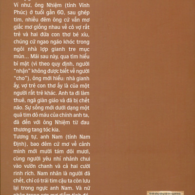 Tôi Đã Sống Bằng Trái Tim Người Khác