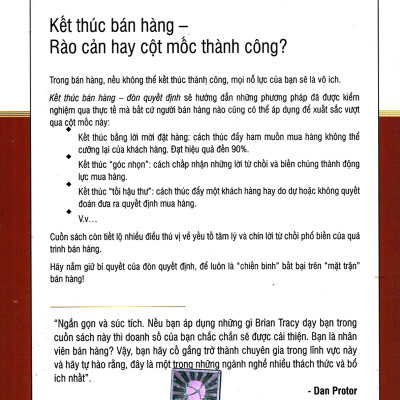 Kết Thúc Bán Hàng – Đòn Quyết Định (Tái Bản 2018) (Quà Tặng: Tickbook phiên bản happy)