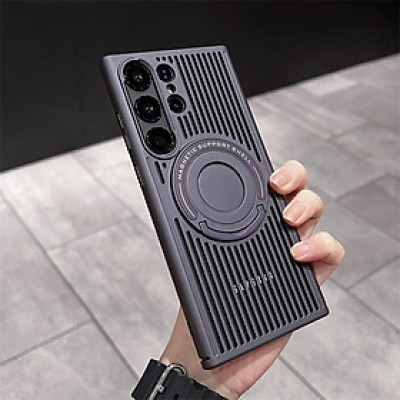 Ốp Lưng Nhựa Cứng Tản Nhiệt Từ Tính Cho Samsung S25 Ultra / S24 Ultra / S23 Ultra / S23+  - BUM STORE GALAXY CASE