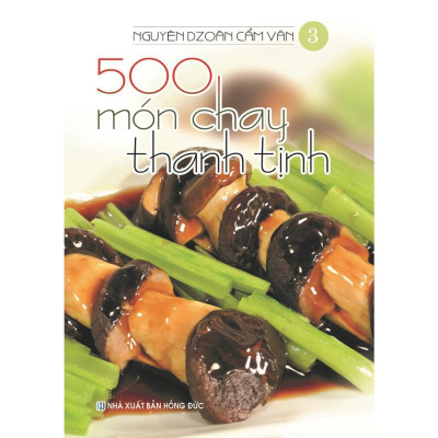 Sách - 500 Món Chay Thanh Tịnh - Combo 5 Cuốn - Việt Thư