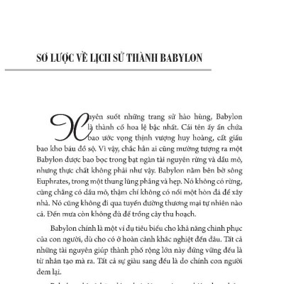 Người Giàu Nhất Thành Babylon (Bìa Cứng - KV) 	