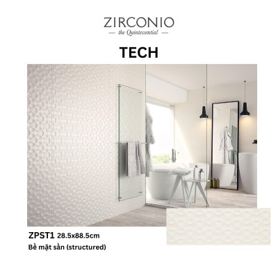 Gạch NIRO GRANITE - ZIRCONIO ZPST1 TECH - 28.5x88.5cm - 4 viên/thùng(1m2)