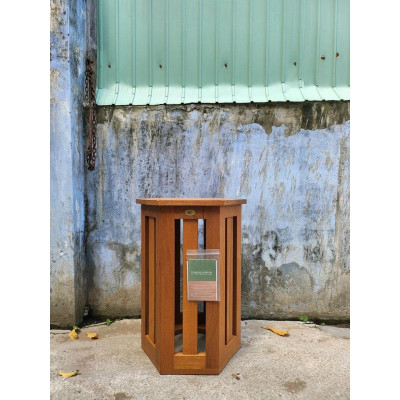 giỏ gỗ đựng hoa, giỏ rác, giỏ đựng ga