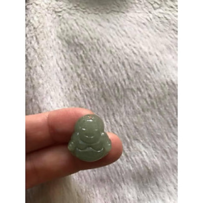 MẶT DÂY CHUYỀN DILAC CHO BÉ ĐÁ CẨM THẠCH TỰ NHIÊN XANH NHẠT 20mm đk 18mm sâu 5mm 