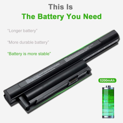 Pin Tương Thích Cho Laptop Sony Vaio Model Pcg-61911P| Battery Vaio Pcg-61911P - Hàng Nhập Khẩu New Seal TEEMO PC TEBAT1491