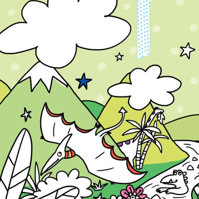 Tô Màu Và Dựng Hình 3D - Khủng Long