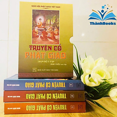 Sách - Truyện Cổ Phật Giáo (Bộ 3 Tập) - HT Minh Chiếu
