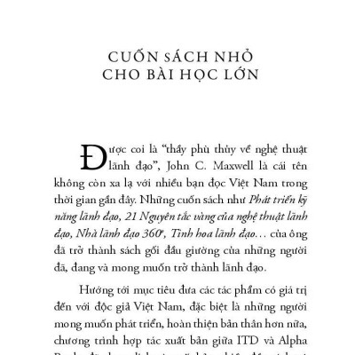 21 Phẩm Chất Vàng Của Nhà Lãnh Đạo (Tái Bản)