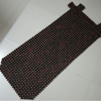 Đệm Lót Khoác Vai Ghế Xe Ô Tô Hạt Gỗ Trắc Hạt 1.2cm ( video , hình thật )