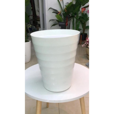 Chậu nhựa trồng cây đã kèm xốp cắm cây giả - Cao từ 12cm đến 40cm - Cây giả, hoa lụa Decor trang trí nhà cửa